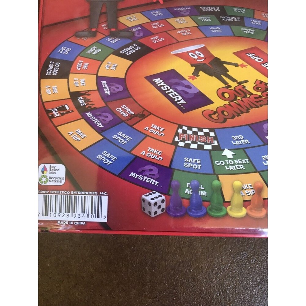 Out of Commission Party Board Game Innovative Reckless Legendary Drinking Adult - Picture 3 of 8